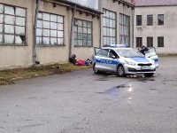 Ćwiczenia dowódczo-sztabowe w Czeremsze- policjanci strzelają do napastników