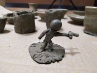 Prace z gliny wykonane przez dzieci